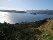 Plaka bei Elounda Kreta, Plaka Elounda: Baugrundstück mit atemberaubender Aussicht zu verkaufen Grundstück kaufen